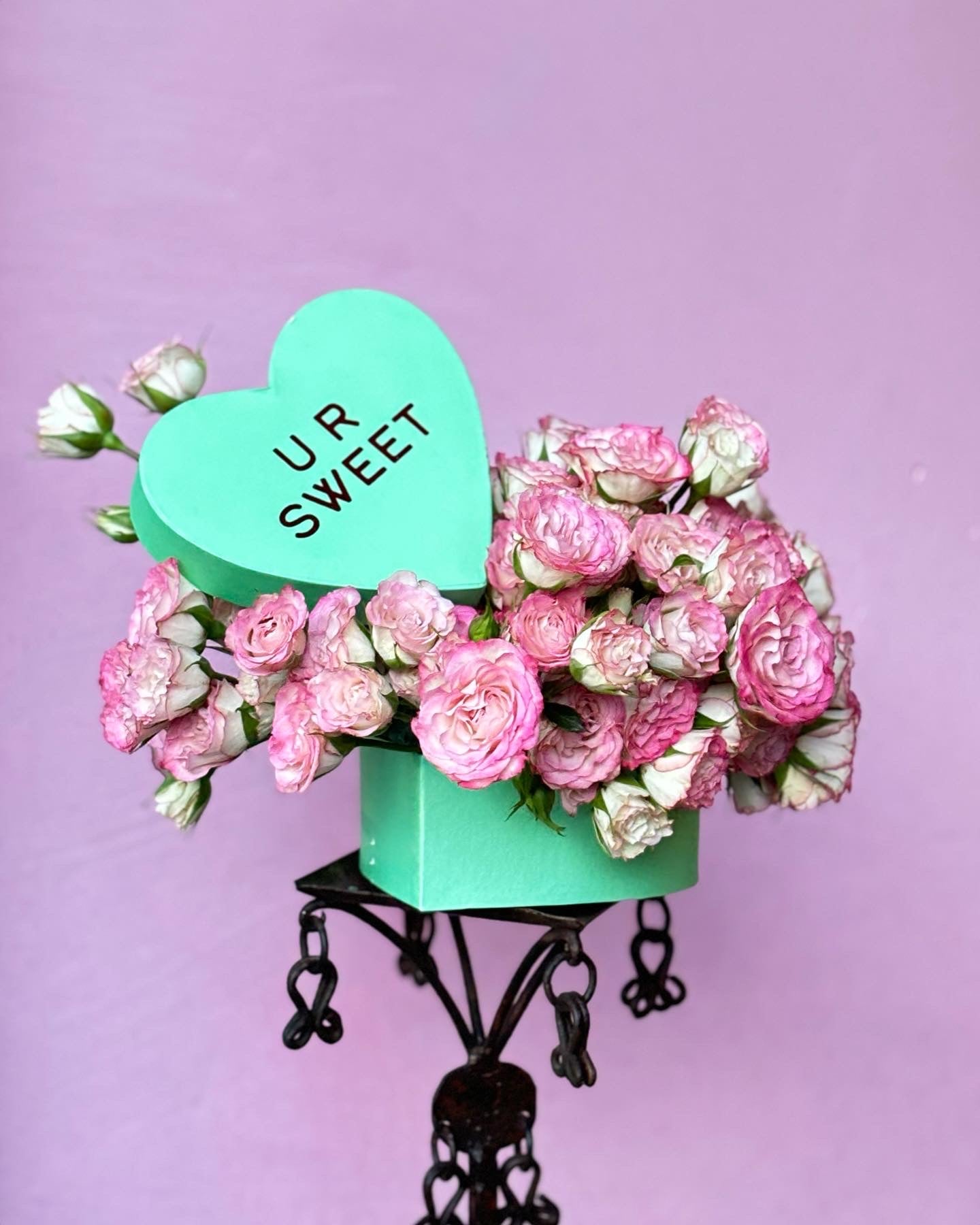 Conversation heart box