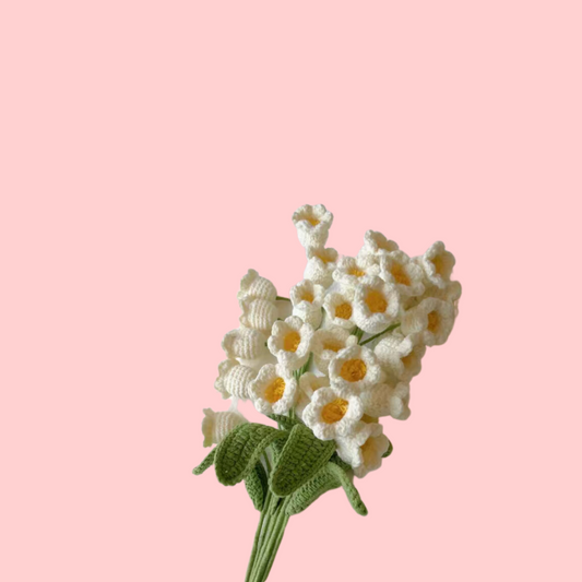 Handmade Knit Bell Orchid