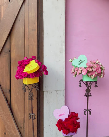 Conversation heart box
