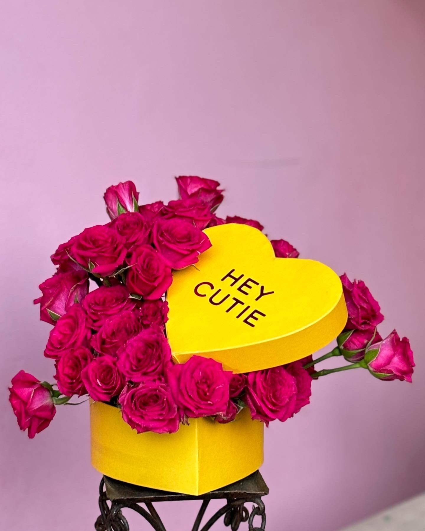 Conversation heart box